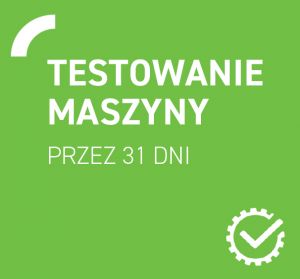Nowość! Testowanie maszyny CNC