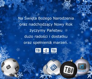 Grupa TBI życzy Wesołych Świąt!